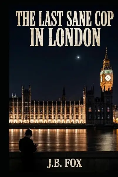The Last Sane Cop in London by J.B. Fox, cover
